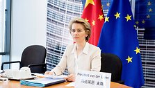 U. von der Leyen / via www.imago-images.de / imago images/Xinhua