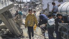 Griuvėsiai Gazos Ruože / CHINE NOUVELLE/SIPA / CHINE NOUVELLE/SIPA