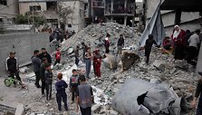 Gazos Ruožas / BASHAR TALEB / AFP
