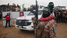 &bdquo;Hamas&ldquo; kovotojai / EYAD BABA / AFP