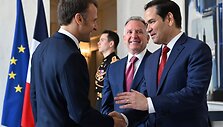 M. Rubio su E. Macronu / Eric TSCHAEN-Pool/SIPA / Eric TSCHAEN-Pool/SIPA