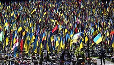 Kapinės Lvive / YURIY DYACHYSHYN / AFP