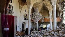 Griuvėsiai po Izraelio smūgiu Libane / Marwan Naamani / ZUMAPRESS.com