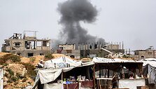 Gazos Ruožas / BASHAR TALEB / AFP