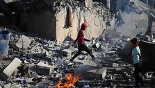 Gazos Ruožas / EYAD BABA / AFP