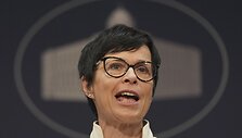 Europos Sąjungos (ES) plėtros komisarė Marta Kos / Darko Vojinovic / AP