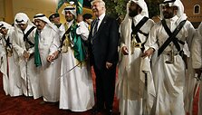 D. Trumpas Rijade 2017-aisiais / Evan Vucci / AP