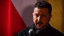 Volodymyras Zelenskis / MICHAL CIZEK / AFP