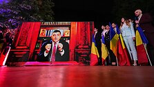 George&rsquo;as Simionas kreipėsi į &scaron;alininkus / Andreea Alexandru / AP