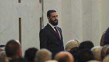 Sirijos laikinasis prezidentas Ahmedas al Sharaa / Khalil Ashawi / REUTERS
