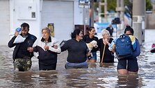 Potvynis Argentinoje / PABLO PRESTI / AFP