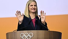 Kirsty Coventry / FABRICE COFFRINI / AFP