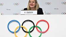 Kirsty Coventry / FABRICE COFFRINI / AFP