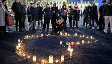 Pagerbiamas aukų / JOHAN NILSSON/TT / AFP