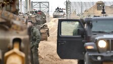 Izraelio karinė technika Gazos Ruože / Jini / ZUMAPRESS.com