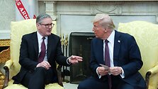 K. Starmeris ir D. Trumpas / Chris Kleponis - Pool via CNP / ZUMAPRESS.com
