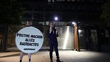 Emmanuelio Macrono va&scaron;kinė figūra / XAVIER GALIANA / AFP