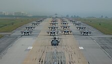 JAV oro pajėgų bazė Japonijoje / A1C Stephen Pulter/USAF/SWNS / A1C Stephen Pulter/USAF/SWNS