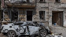 Karas Ukrainoje / OLEKSANDR GIMANOV / AFP
