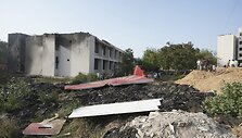 &bdquo;Air India&ldquo; lėktuvo nuolaužos  / Ajit Solanki / AP