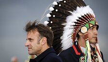 Emmanuelis Macronas / Jeff Mcintosh / ZUMAPRESS.com