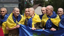Karo belaisviai / HANDOUT / AFP