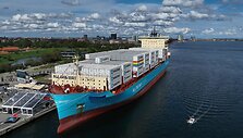 &bdquo;Maersk&ldquo; krovininis laivas / SERGEI GAPON / AFP