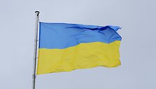 Ukrainos vėliava / Andreas Stroh / ZUMAPRESS.com