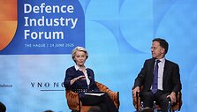 Ursula von der Leyen su Marku Rutte / Matthias Schrader / AP