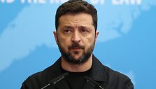 Volodymyras Zelenskis / FREDERICK FLORIN / AFP