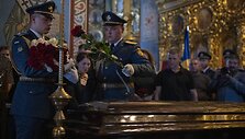 Piloto Maksymo Ustymenkos laidotuvės / Kantorowicz Torres/SIPA / Kantorowicz Torres/SIPA