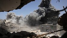Karas Gazos Ruože / BASHAR TALEB / AFP