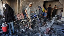 Gazos Ruožas / OMAR AL-QATTAA / AFP
