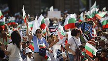 Protestai Bulgarijoje / Valentina Petrova / AP