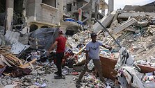 Gazos Ruožas / BASHAR TALEB / AFP