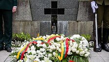 Gintaro Žagunio kapas sostinės Antakalnio kapinėse / Žygimanto Gedvilos / BNS nuotr.
