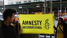&bdquo;Amnesty International&ldquo; / SPENCER PLATT / AFP