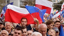 Demonstracija Var&scaron;uvoje / WOJTEK RADWANSKI / AFP