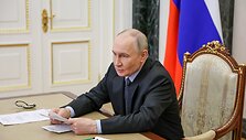 Vladimiras Putinas / Alexander Kazakov / ZUMAPRESS.com