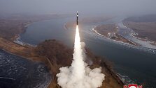 &Scaron;iaurės Korėjos hipergarsinė raketa  /  / AP
