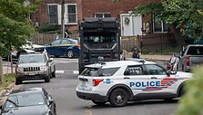 JAV policija / Andrew Leyden / ZUMAPRESS.com