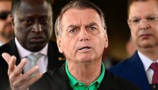 Jairas Bolsonaro  / MATEUS BONOMI / AFP