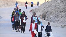Migrantai Lampedūzoje / Ciro Fusco / ZUMAPRESS.com