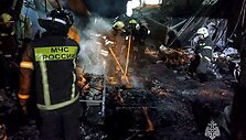 Po sprogimo / Russian Emergencies Ministry / ZUMAPRESS.com