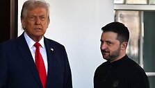 D. Trumpas ir V. Zelenskis / Carol Guzy / ZUMAPRESS.com