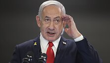  Benjaminas Netanyahu / Abir Sultan / AP
