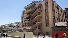 Nasero ligoninė Gazos Ruože / Alaa Abo Mohsen/SIPA / Alaa Abo Mohsen/SIPA