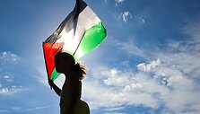 Palestinos vėliava / Sylvain Rostaing / ZUMAPRESS.com