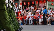 Karinis paradas Vietname / AN PHAM / AFP