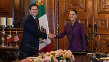 Marco Rubio su Claudia Sheinbaum / Hazel C&Atilde;&iexcl;Rdenas/Mexican Presiden / ZUMAPRESS.com